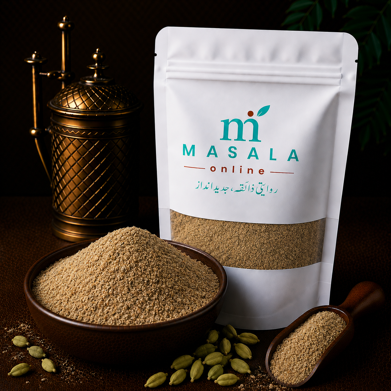 Sabz Elaichi Powder / سبز الائچی پاؤڈر - Cardamom Powder